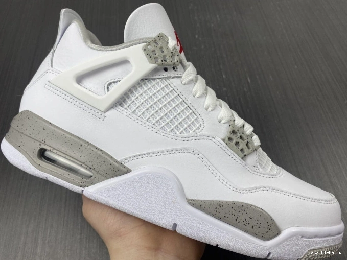Rep Onekick (2021) White Jordan 4 Retro CT8527-100 Oreo 0819